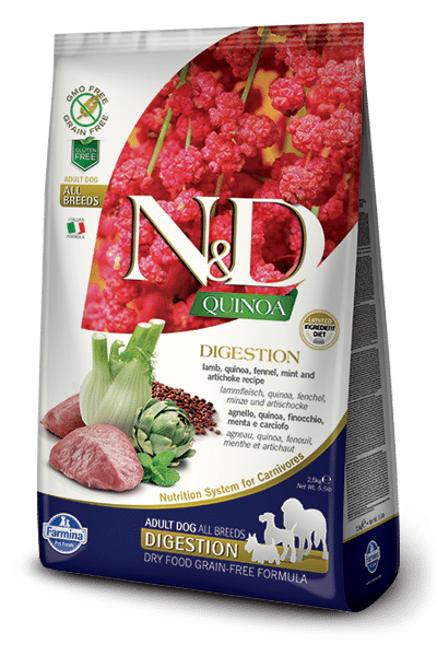 N&D hrana za pse kvinoja in jagnjetina