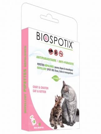 biogance ampule proti zajedavcem naravne za mačke biospotix