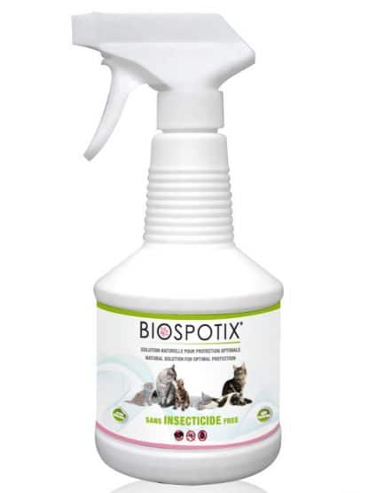 biogance sprej proti zajedavcem za mačke naraven geraniol biospotix