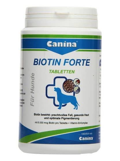 Canina biotin forte tablete za lepo dlako in kremplje