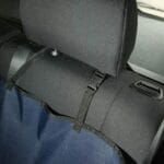 prevleka proti umazaniji za avtomobilske sedeže vodo odporna modra na vzglavnik