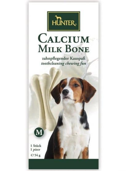 žvečljiva kost za pse priboljšek s kalcijem za trdne kosti