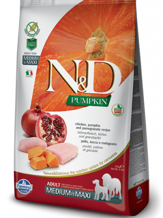 N&D hrana za pse piščanec in granatno jabolko medium &maxi