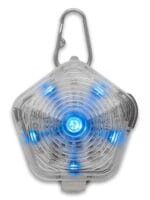 lahka in trpežna pasja lučka led polnilna usb modra