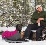 zložljiva blazina za pse ruffwear proti mrazu lahko vodoodporno