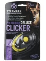 starmark kliker deluxe v embalaži črn z rumeno zapestnico glasen kvaliteten odličen