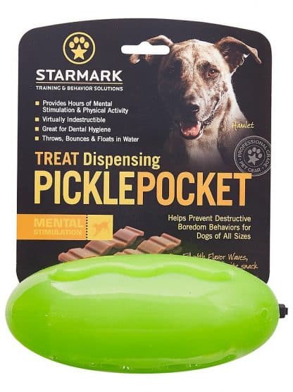 starmark pickle pocket igrača za zaposlitev psa