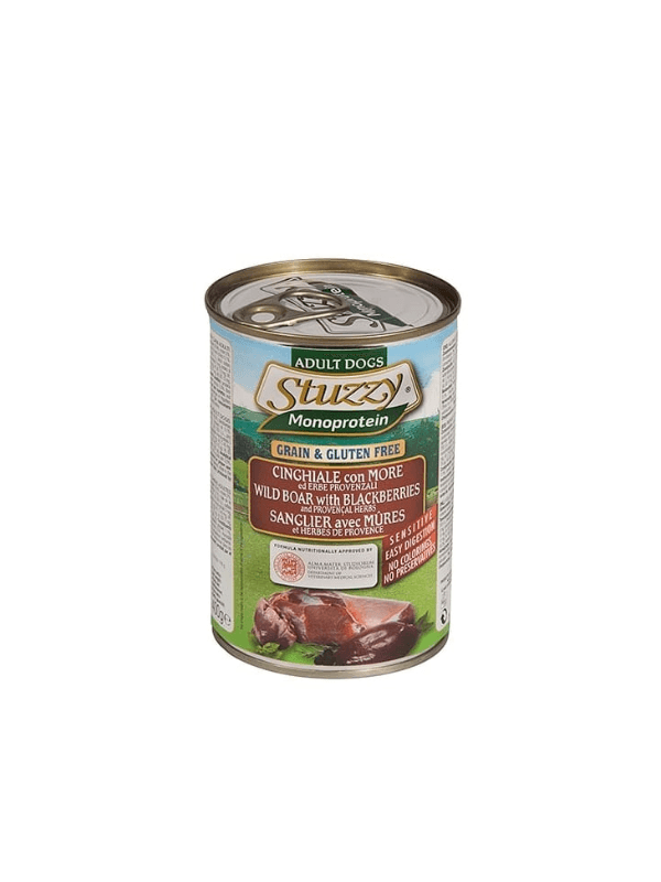 mokra hrana za pse konzerva divja svinja divji prašič