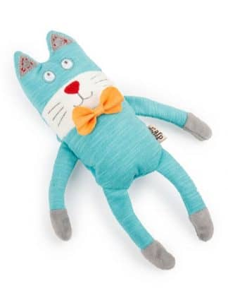 all for pets igračka za mačke plišasta modra mačka