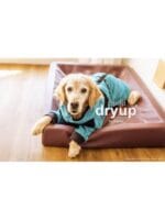 Action factory dryup zip-fit plašč na štiri noge - petrol - slika 3