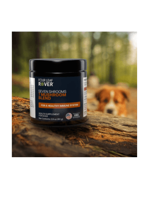Seven Shrooms Four Leaf Rover – organska mešanica medicinskih gob za pse