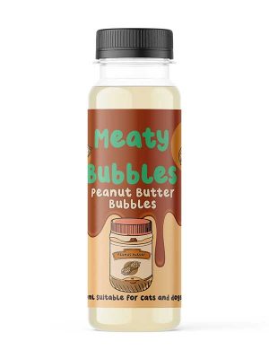 meaty bubbles peanut butter