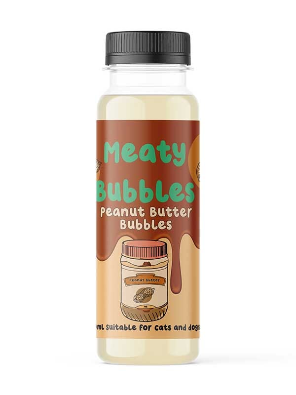 meaty bubbles peanut butter