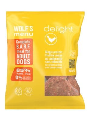 barf hrana za pse piščanec