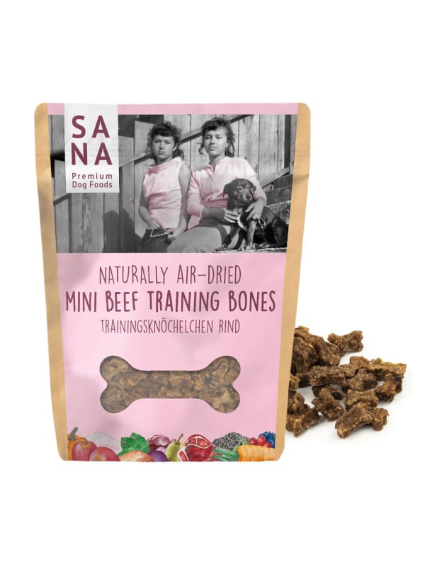 priboljški za trening mini kosti govedina sanadog