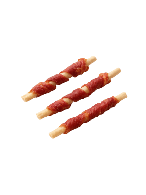 Pasji priboljšek za žvečenje iz race in govejega mesa