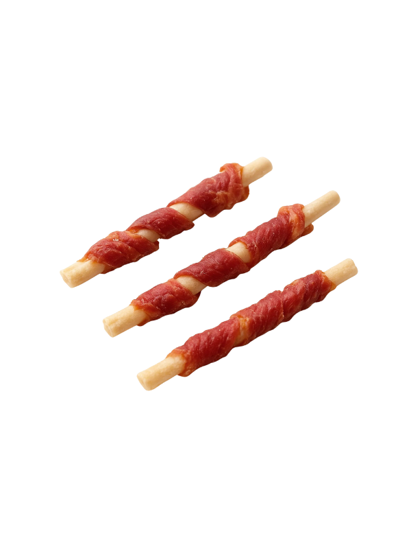 Pasji priboljšek za žvečenje iz race in govejega mesa