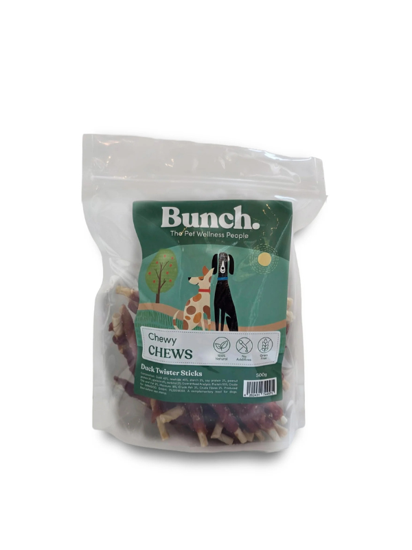 Duck Twister Sticks priboljšek za pse