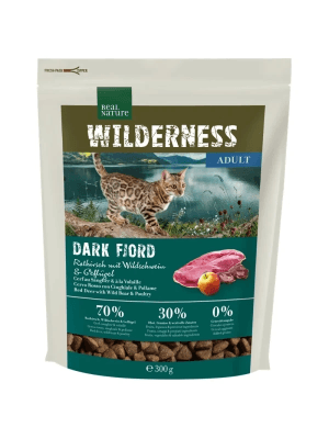 hrana za mačke dark fjord briketi za mačke wilderness