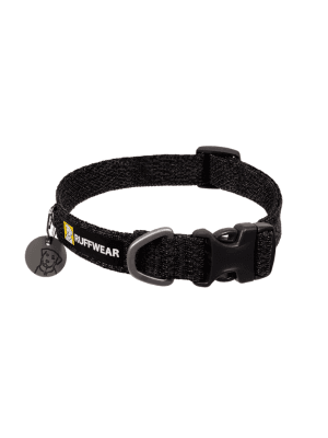 ovratnica za psa mehka lahka ruffwear front range flex črna