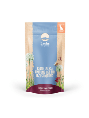 Herrmann’s Selection Losos z marelico – mokra hrana za pse