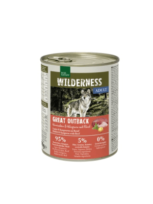 mokra hrana za odrasle pse wilderness great outback kunec kenguru govedina