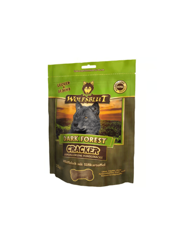 Wolfsblut Dark Forest Cracker – pasji priboljški z divjačino brez žit