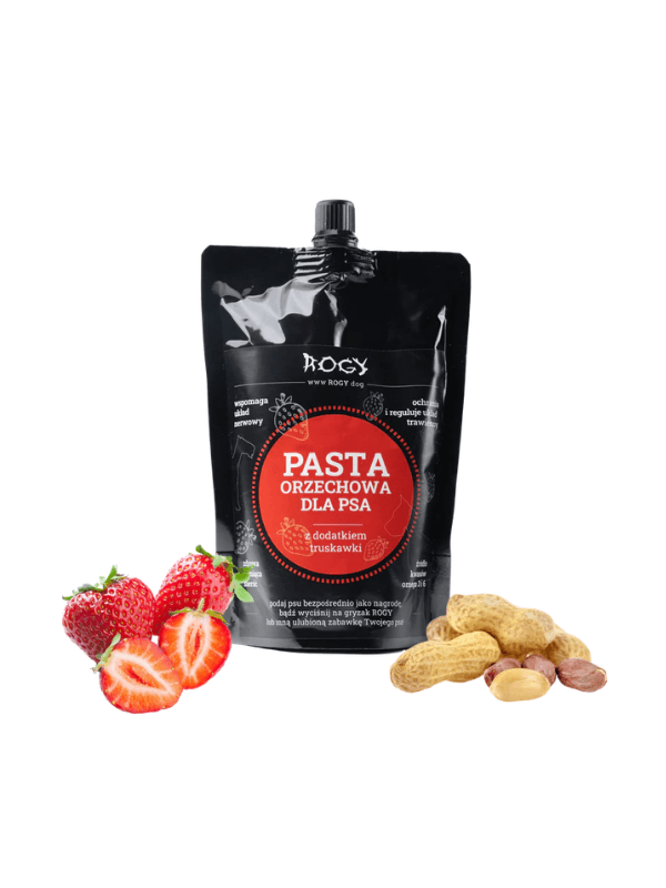 arašidovo maslo za pse arašidova pasta z jagodami