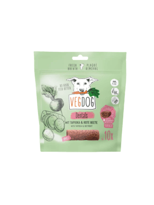 VEGDOG Dentals veganske dentalne žvečilke za pse za čiščenje zob