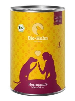 Hrana brez glutena za pse Herrmann's bio hrana za občutljive pse